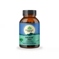 Брис Фри, для легкого дыхания, 60 капсул, Органик Индия; Breathe Free, 60 capsules, Organic India
